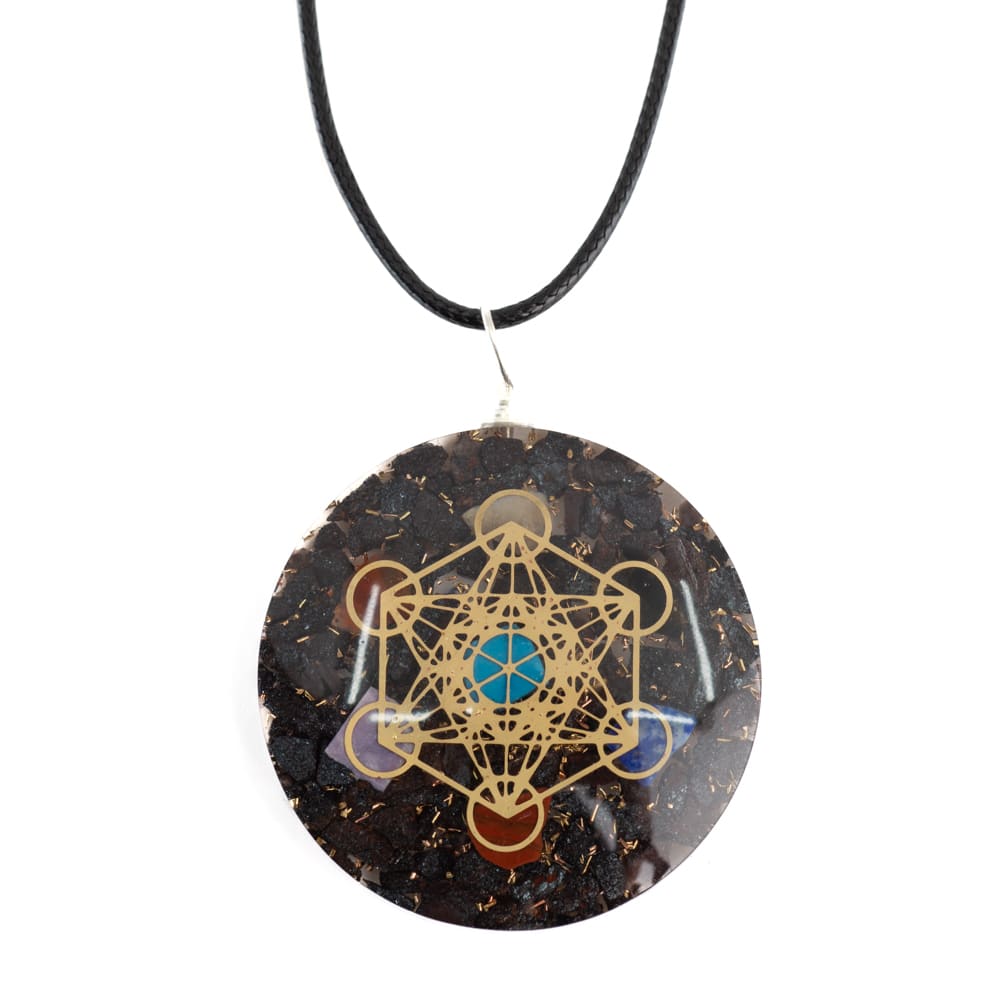 Orgonite Anh Nger Metatron Chakra Hematiet Zenvol Deutschland