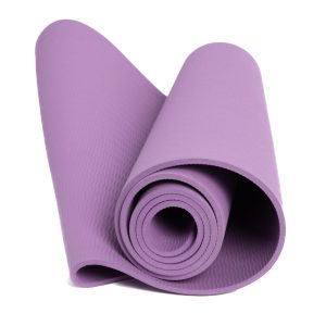 Spiru TPE Yogamatte violett - Extra Dick - 6 mm - 183 x 61 cm