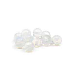 Edelstein Lose Perlen Opalit - 10 Stück (4 mm)