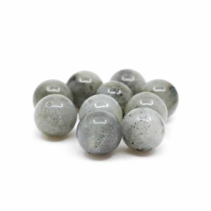 Edelstein Lose Perlen Spektrolith - 10 Stück (12 mm)