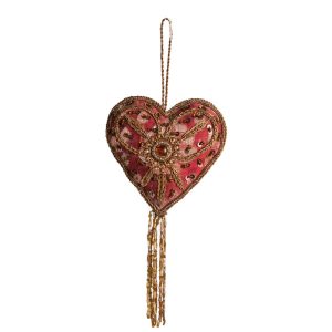 Anhänger Ornament Traditionell Herz (25 cm)
