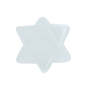 Merkaba Edelstein Bergkristall (12 mm)