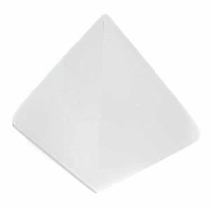Edelstein Pyramide Selenit - 5 cm